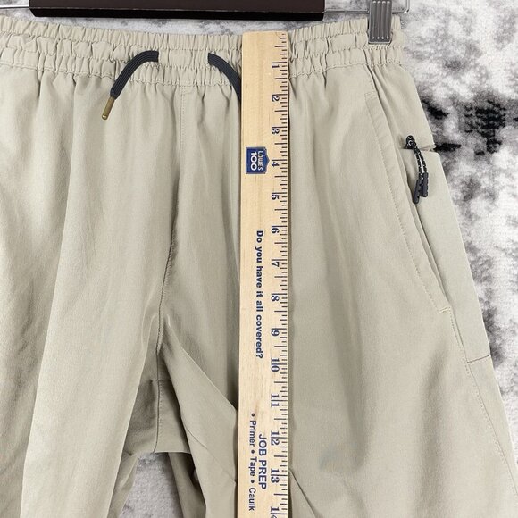 Unipro Shorts Mens Size Small Light Beige Performance Athleisure Gym Training - Picture 4 of 10